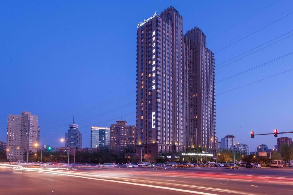 Oakwood Residence Beijing Luaran gambar