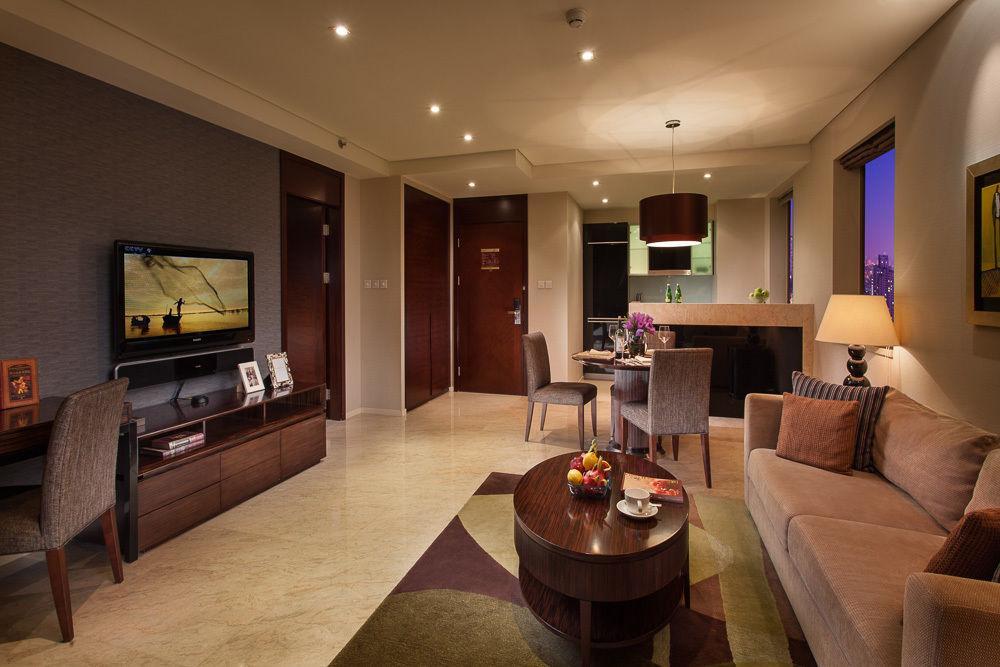 Oakwood Residence Beijing Luaran gambar