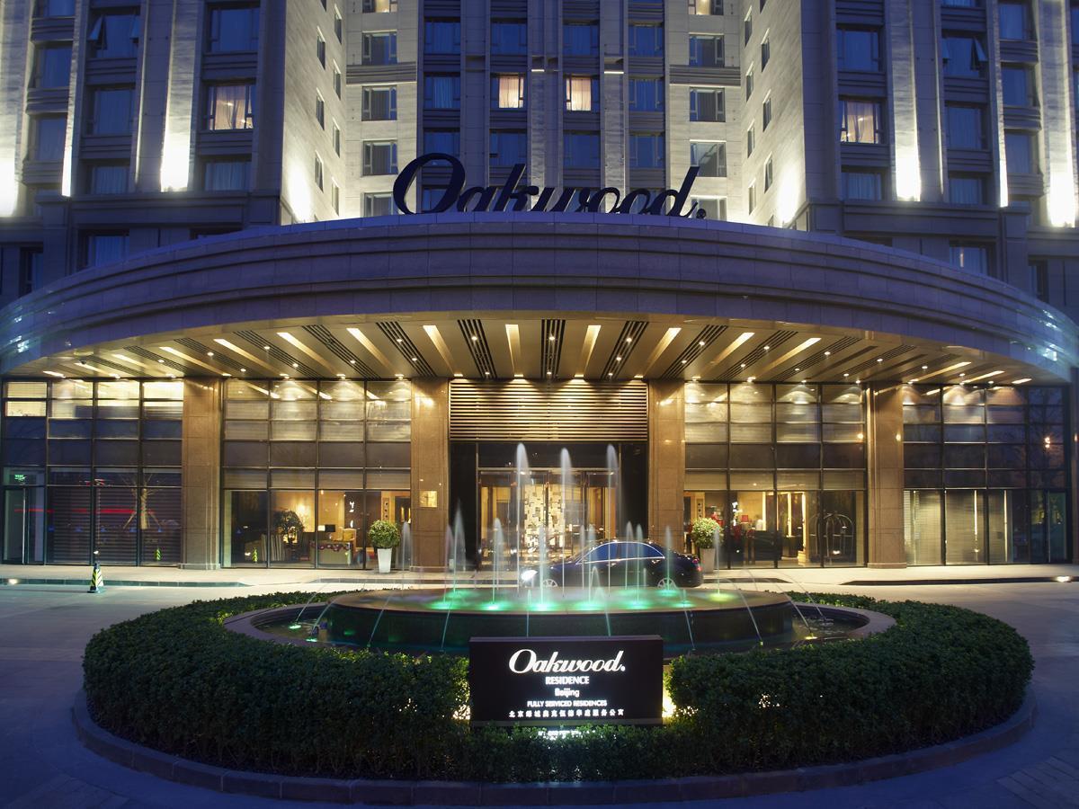 Oakwood Residence Beijing Luaran gambar