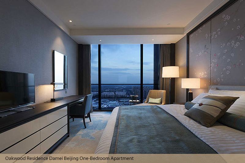 Oakwood Residence Beijing Luaran gambar