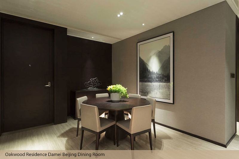 Oakwood Residence Beijing Luaran gambar