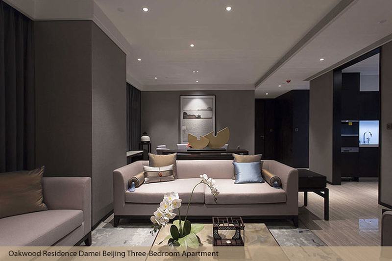Oakwood Residence Beijing Luaran gambar