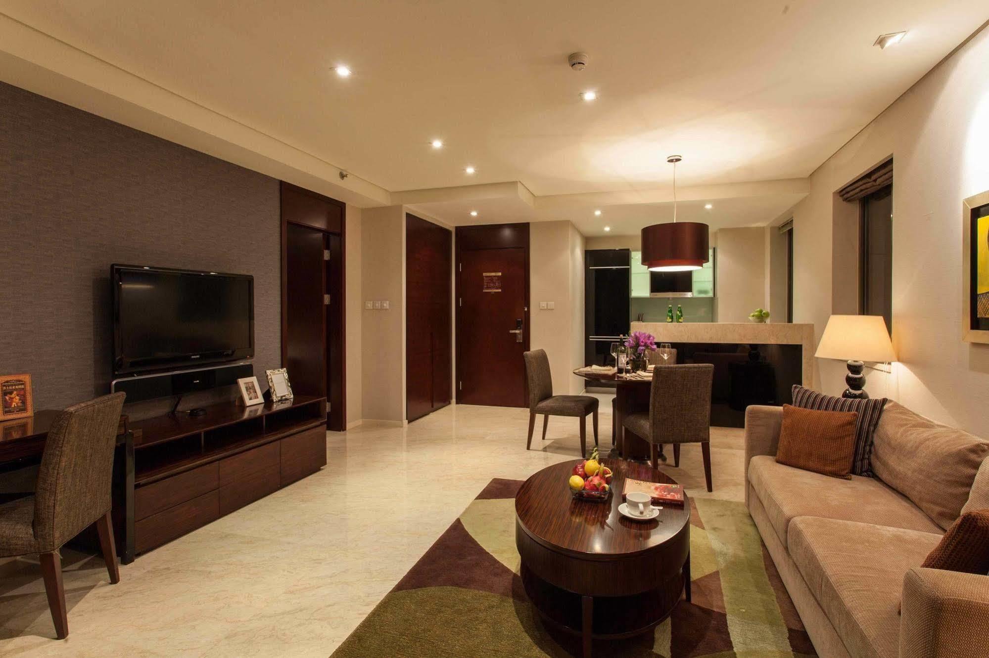 Oakwood Residence Beijing Luaran gambar